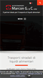 Mobile Screenshot of marconautotrasporti.it